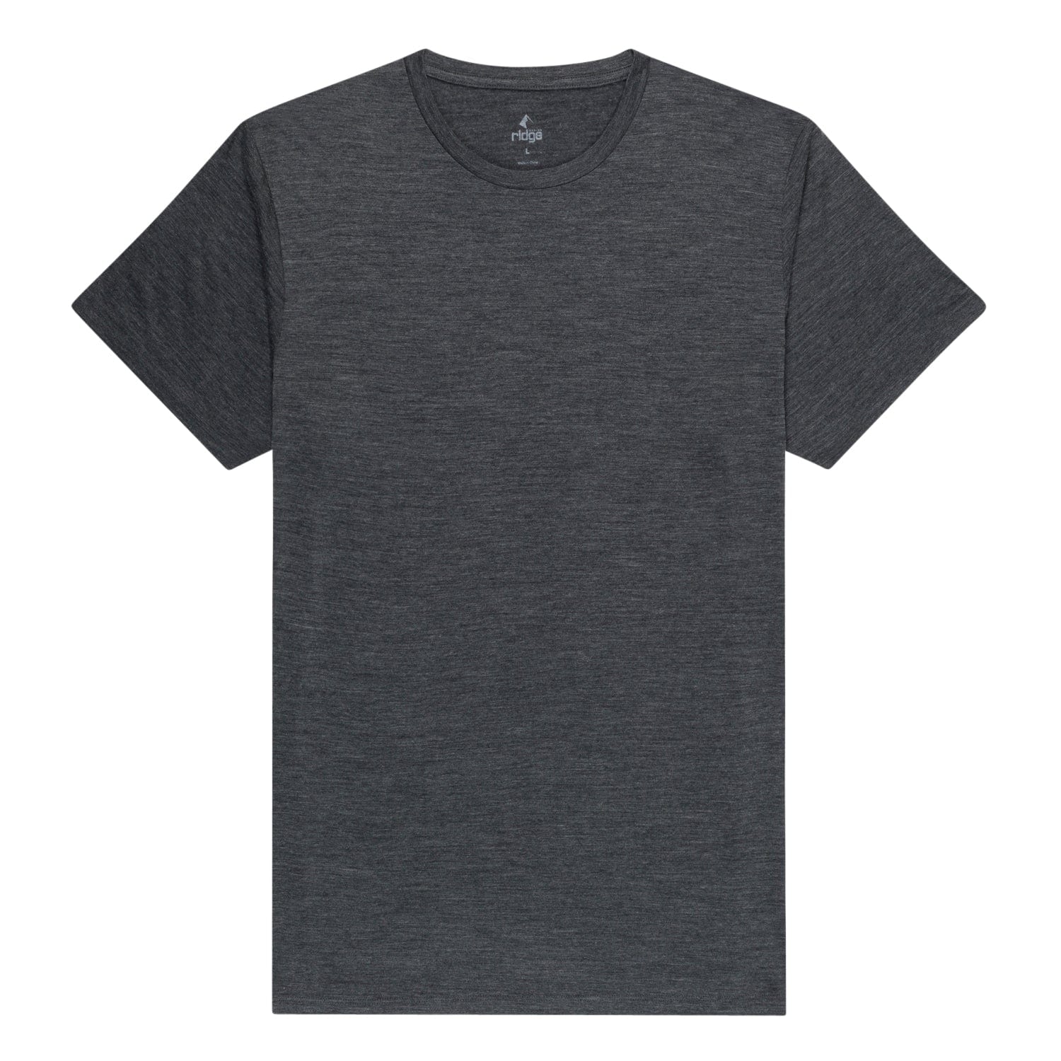 Charcoal Heather Men's Natural Merino Tencel Tee