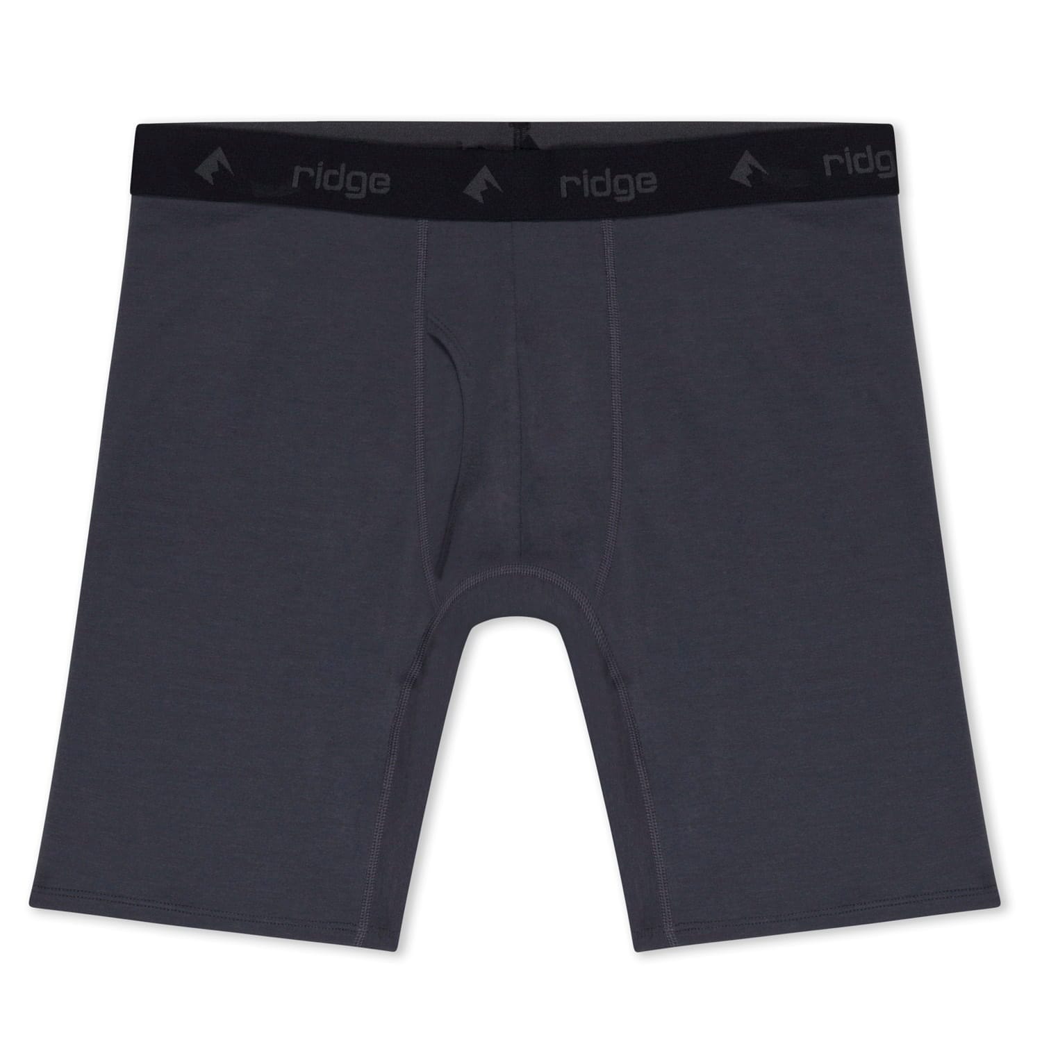 Men's Ridge Merino Wool Long Boxer Briefs - 9 Inch