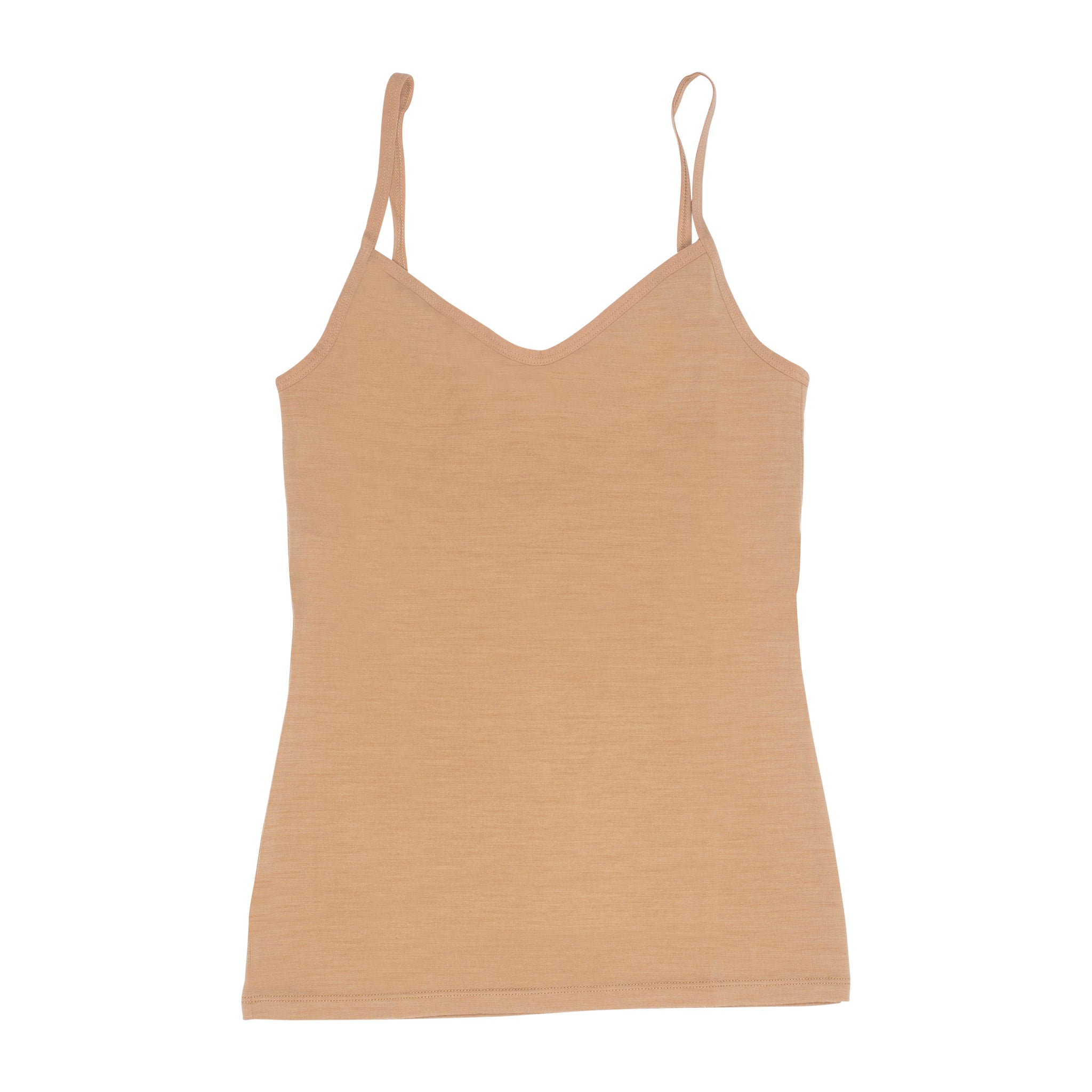 Womens Merino Wool Cami Tank Top With Built In Bra - Free Shipping