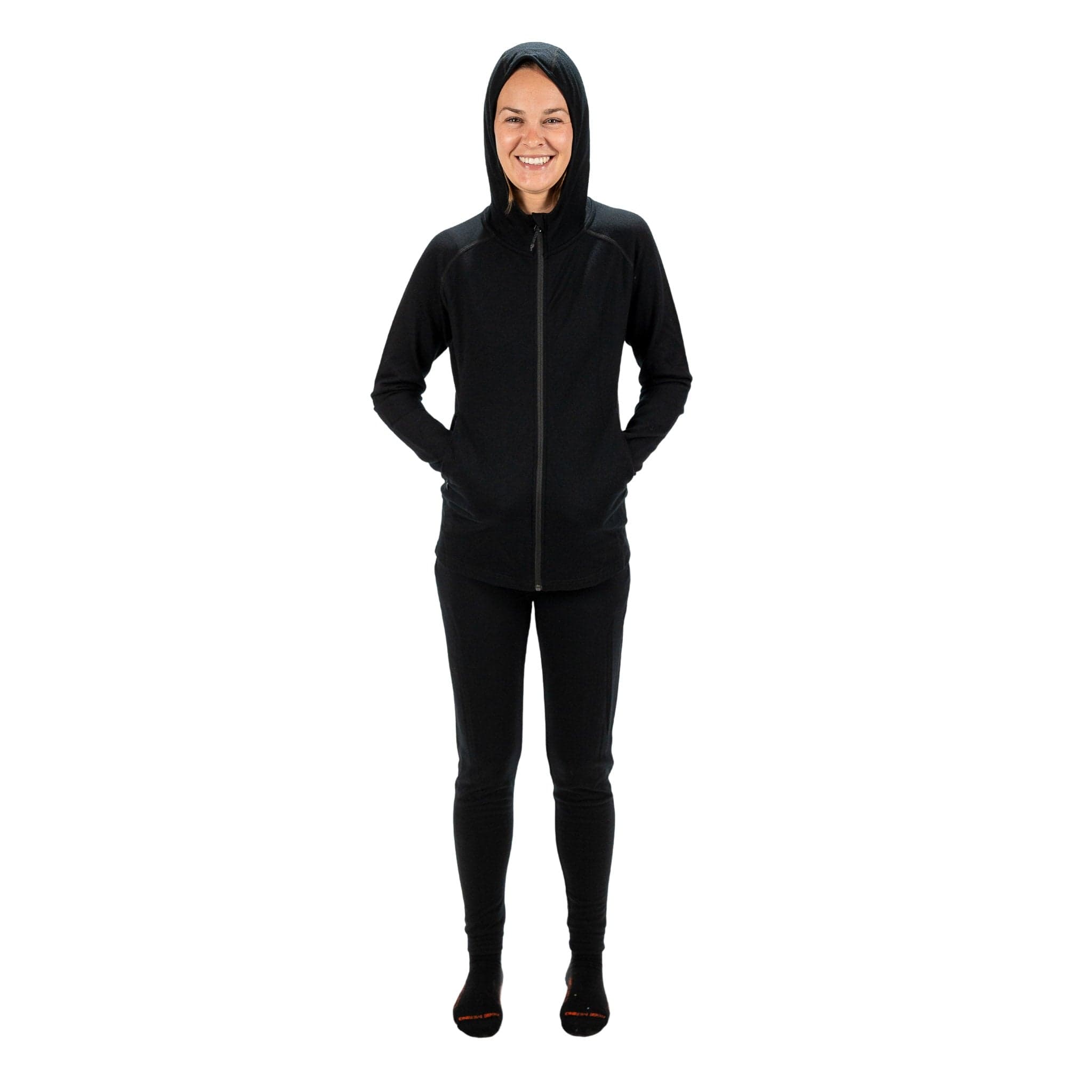 CLEARANCE Women's Hyde Merino Wool Hoodie Full Zip