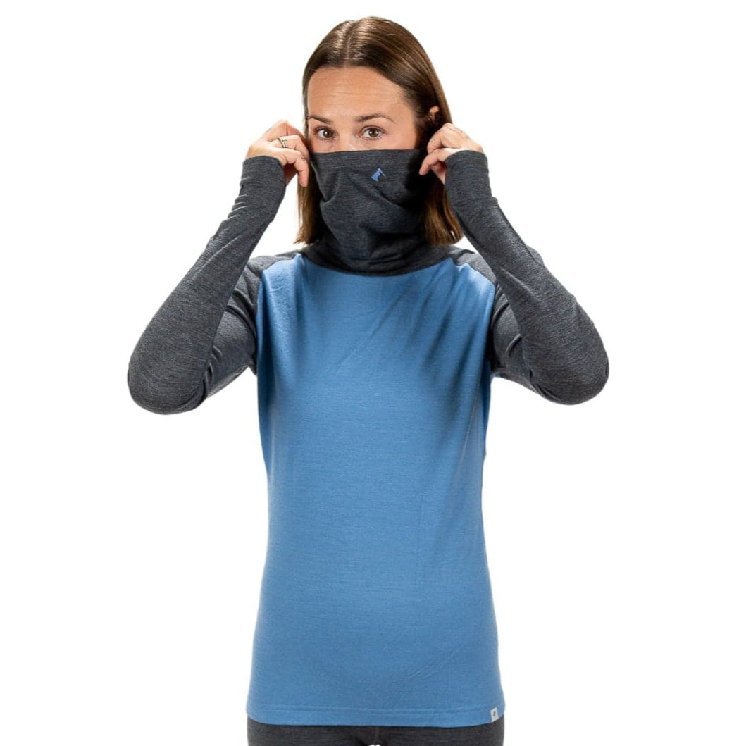 Women's Aspect Midweight Merino Wool High Neck Top