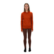 Women's Aspect Quarter Zip Midweight Merino Wool Long Sleeve Shirt