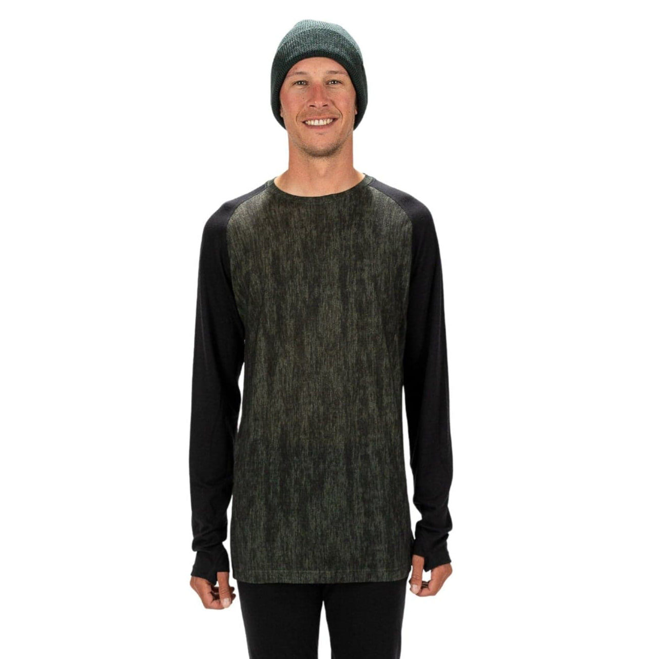 Men's Aspect Midweight Merino Wool Base Layer Long Sleeve Shirt