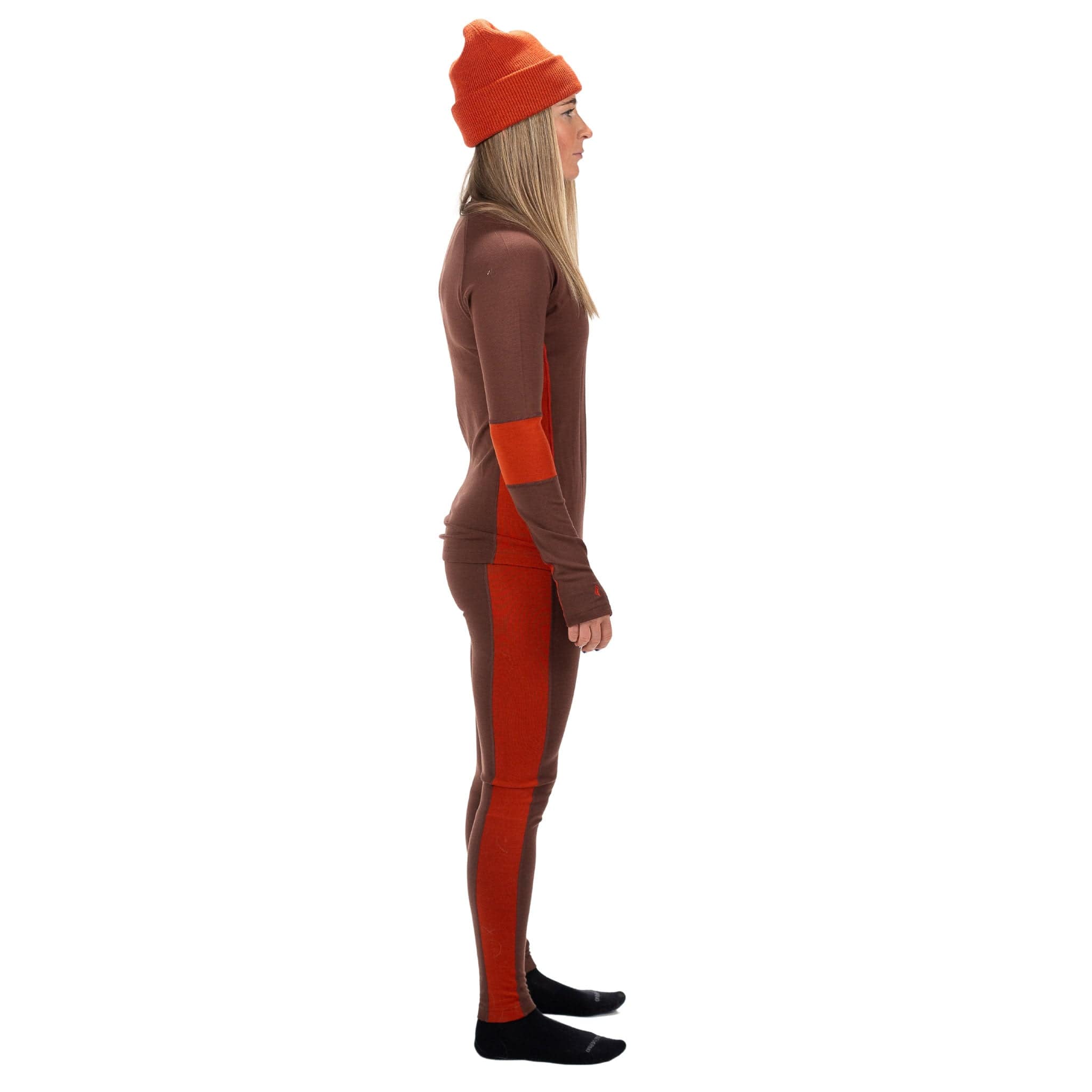 Women's Inversion Colorblock Merino Wool Base Layer Leggings