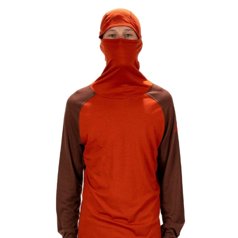 Men's Aspect Midweight Merino Wool Base Layer Balaclava Hood