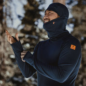 Men's Aspect Midweight Merino Wool Base Layer Balaclava Hood