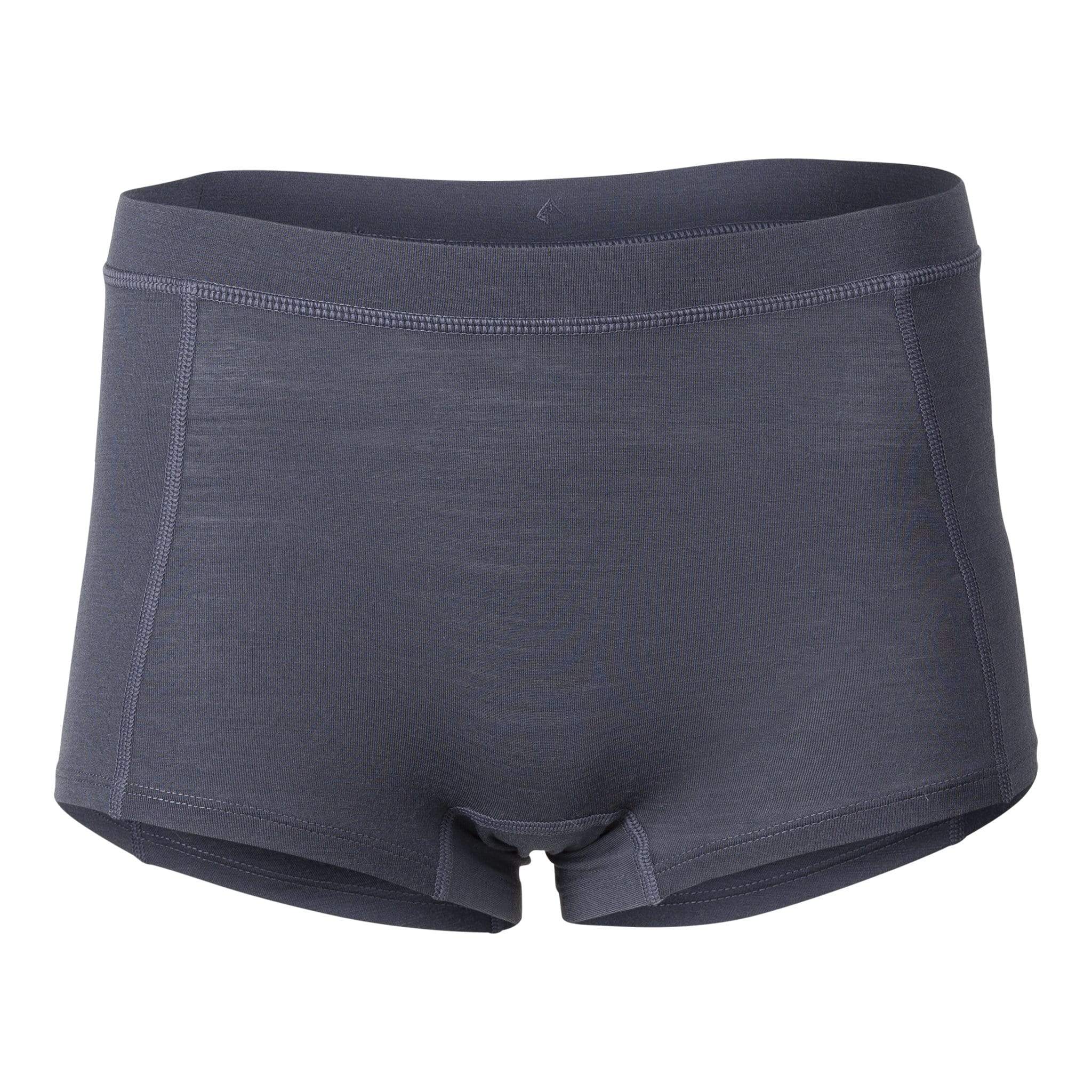 Buy online Women Black Cotton Blend Boy Shorts Panty from lingerie