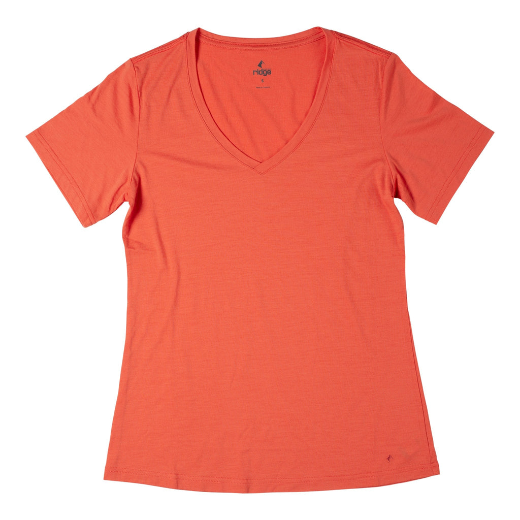 Women's Wander V-Neck T-Shirt – Ridge Merino